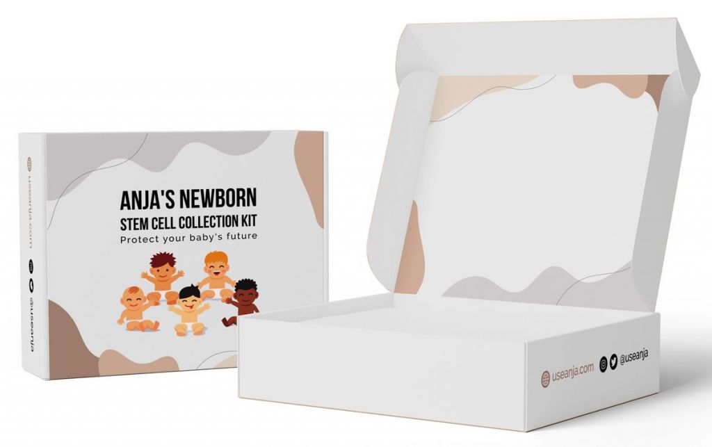 Anja's Newborn Stem Cell Collection Kit Boxes