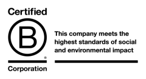 Certified B Corporation - This Company meets the highest standards of social and environmental impact logo