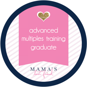 Advanced Multiples Training Graduate Badge from Mama's Best Friend