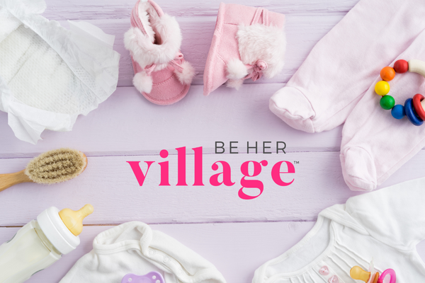 BE HER village logo in color