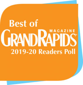 Best of Grand Rapids Magazine 2019-2020 Readers Poll Badge