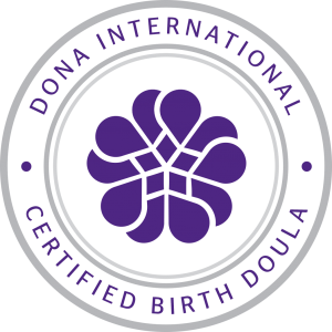 DONA International Certified Birth Doula Logo