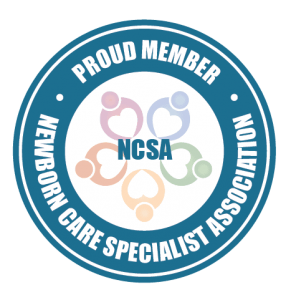 NCSA - Proud Member Newborn Care Specialist Association Logo