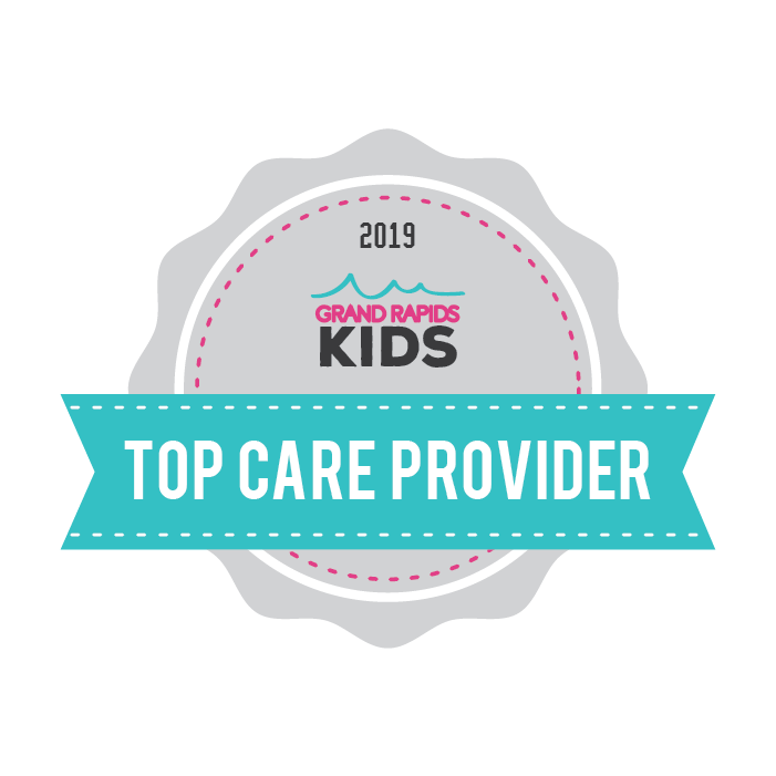 Grand Rapids Kids Top Care Provider 2019 Badge