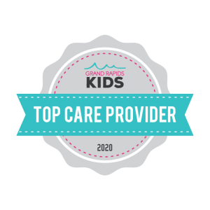 Grand Rapids Kids Top Care Provider 2020 Badge