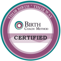 Birth Coach Method - Their Birth - Their Way - Certified Badge