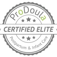 ProDoula Certified Elite Postpartum & Infant Care Logo