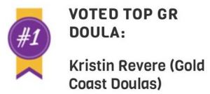 Voted Top GR Doula: Kristin Revere (Gold Coast Doulas) Logo