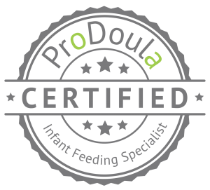 ProDoula Certified Infant Feeding Specialist Logo