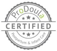 ProDoula Postpartum & Infant Care Certified Badge