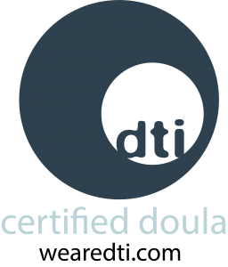 wearedti.com - dti certified doula logo