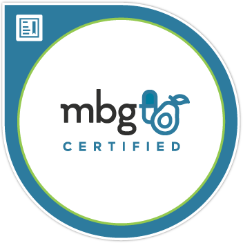 MBG certified badge