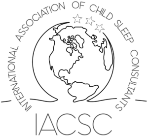 IACSC - International Association Of Child Sleep Consultants Black & White Logo