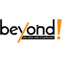 beyond! "the other side of perfection" logo in color