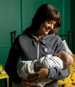 Gold Coast Doulas Kay Holding Baby
