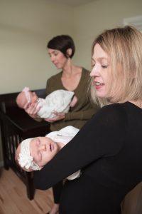 Overnight duola for twins