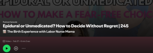 THE BIRTH EXPERIENCE WITH LABOR NURSE MAMA