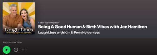 LAUGH LINES WITH KIM & PENN HOLDERNESS